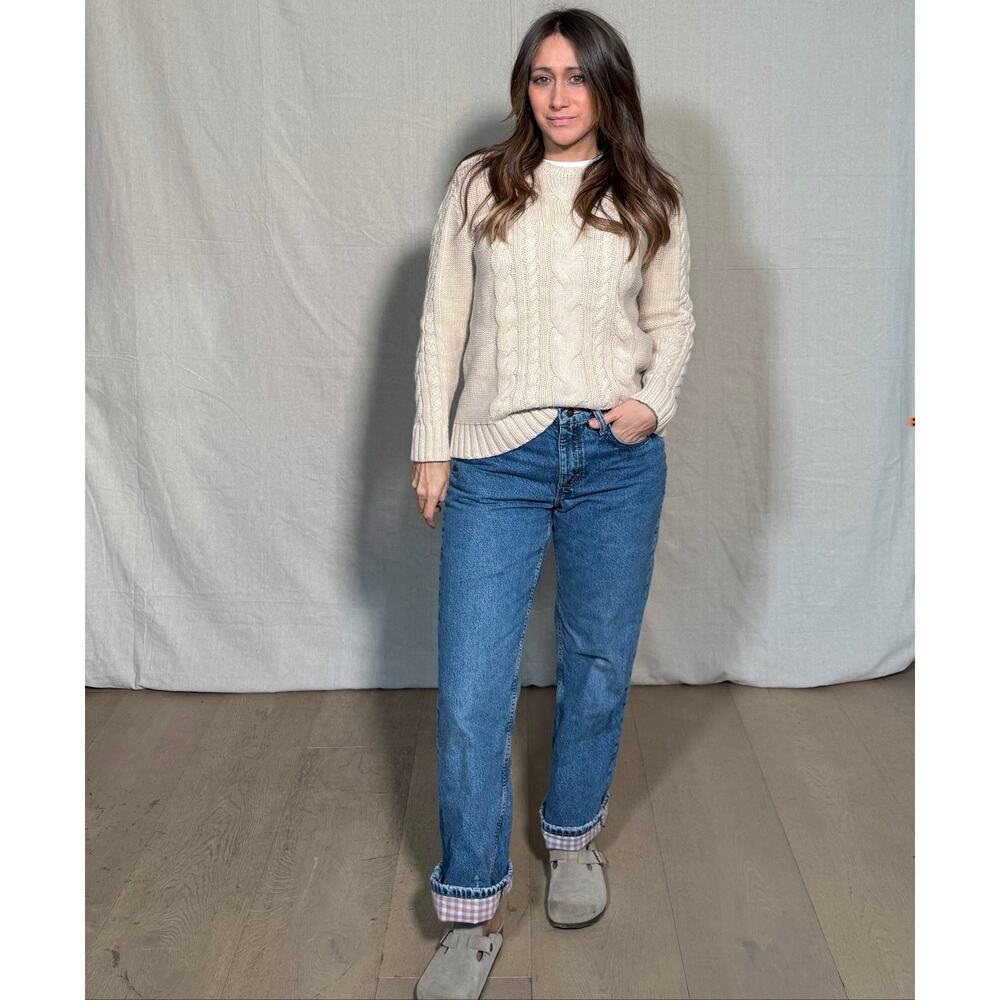 Vintage C.E. Schmidt Flannel Lined Denim Jeans0
